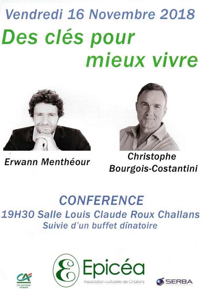 Des clés pour mieux vivre - le 16 novembre 2018